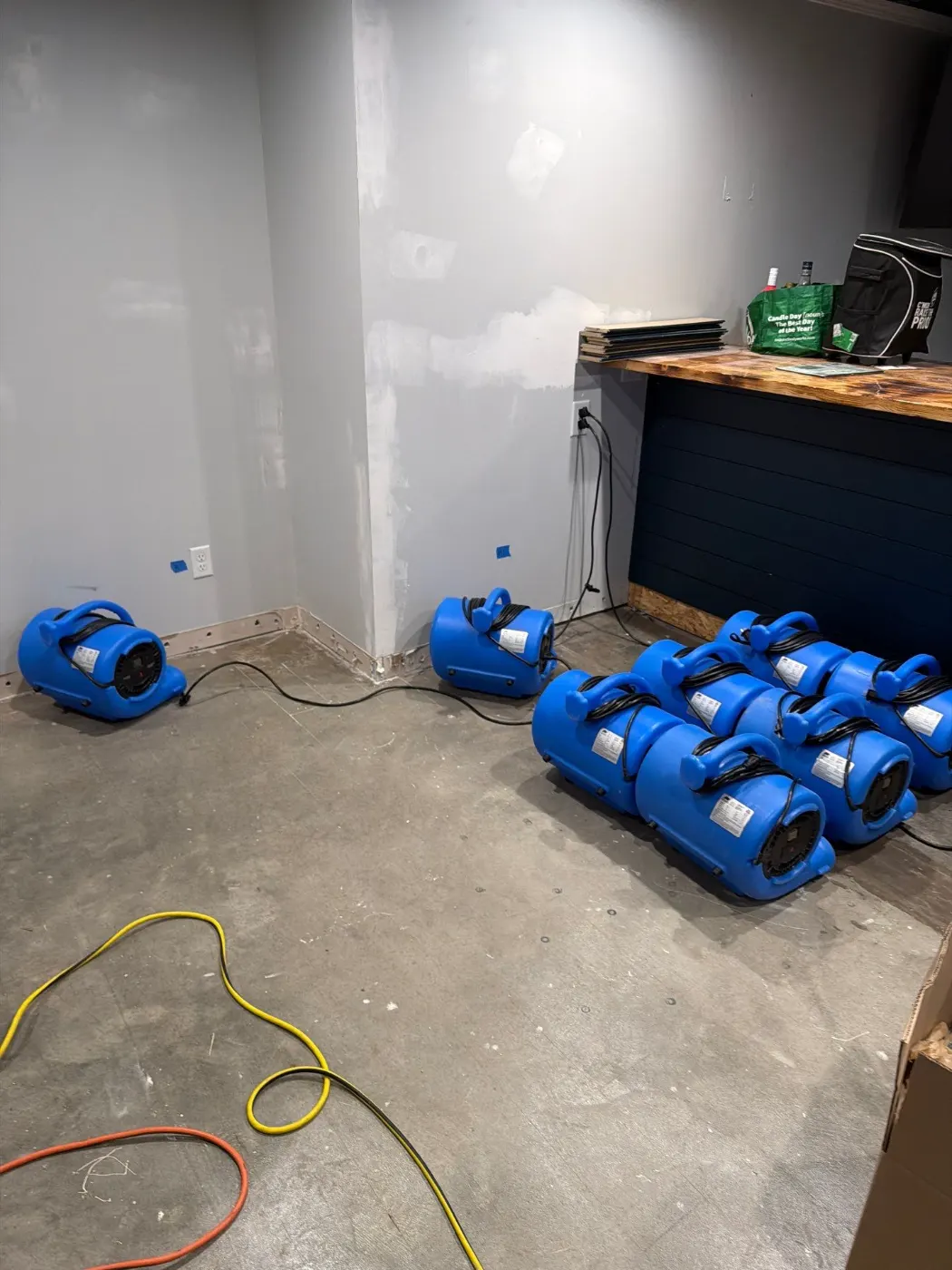 Water damage restoration by Spiceland Water Restoration near Muncie, IN